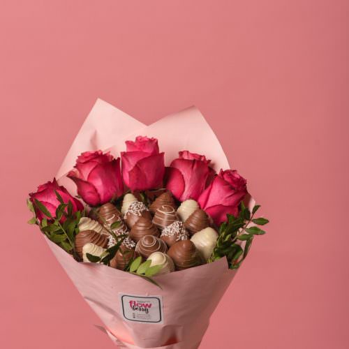 Букет из клубники "Каролина"