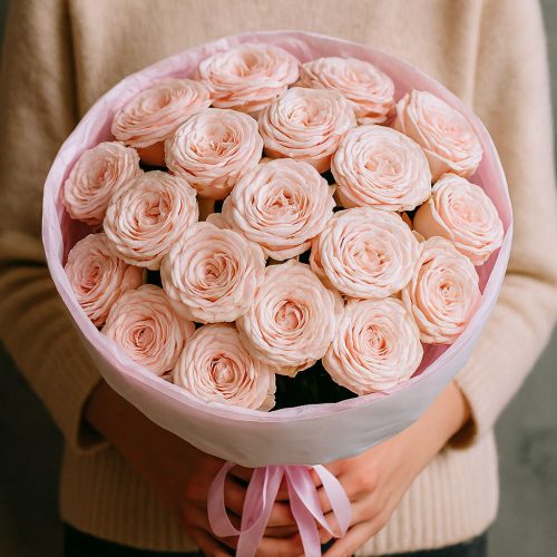 Букет «Пудровая нежность»