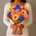 Герберы персиковые