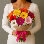 Герберы фиолетовые