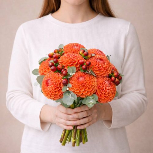 Букет «Терракотовый акцент»